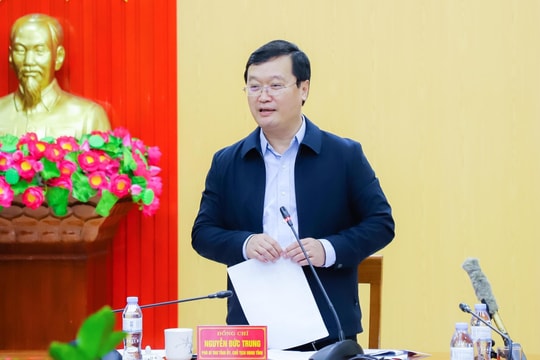 Chủ tịch UBND tỉnh Nguyễn Đức Trung: Định hình lại cơ cấu kinh tế để Diễn Châu phát triển nhanh, toàn diện, bền vững