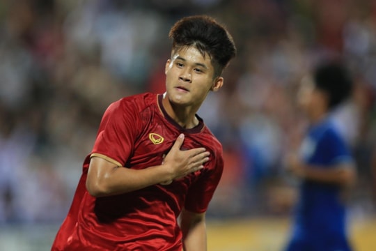 Dấu ấn của tiền đạo trẻ Sông Lam Nghệ An tại đội tuyển U17 Việt Nam