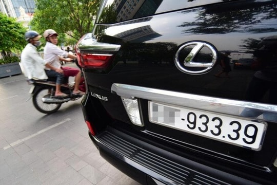 Biển số xe đẹp cần được coi là tài sản và phải được đảm bảo các quyền sở hữu
