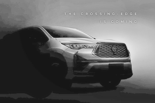 Lần đầu hé lộ hình ảnh thực Toyota Innova 2023