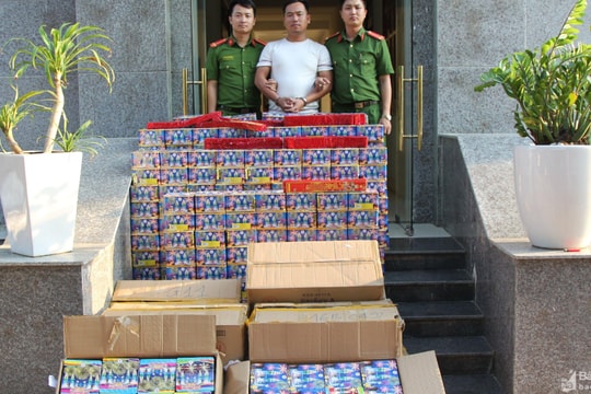 Thông tin thêm về đường dây buôn bán hơn nửa tấn pháo nổ