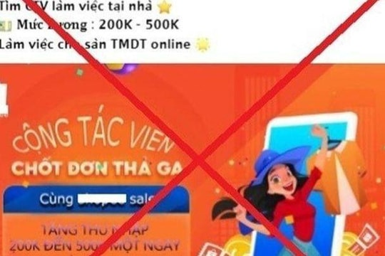 Cẩn thận với bẫy 'làm nhiệm vụ - nhận tiền hoa hồng'