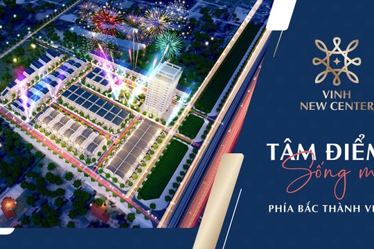 Khu đô thị Vinh New Center được cấp sổ hồng đợt 1
