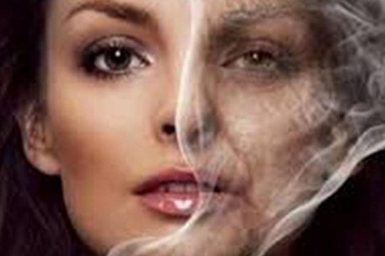 Nhan sắc bị huỷ hoại bởi hút thuốc lá