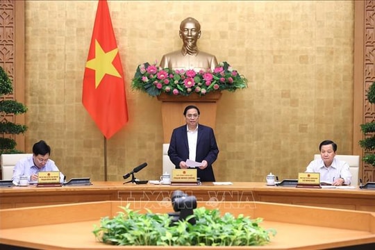 Thủ tướng Phạm Minh Chính chủ trì Phiên họp Chính phủ thường kỳ tháng 10