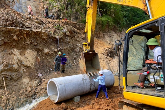 Phấn đấu thông đường Mường Xén - Tây Sơn vào hôm nay 29/10