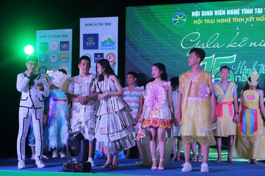 Hội trại Sinh viên Nghệ Tĩnh kết nối sinh viên người Nghệ xa quê