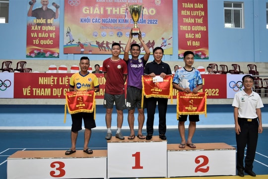 Bế mạc Giải thể thao Khối các ngành kinh tế Nghệ An