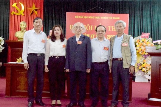 Hội Văn học nghệ thuật Yên Thành Đại hội lần thứ 3