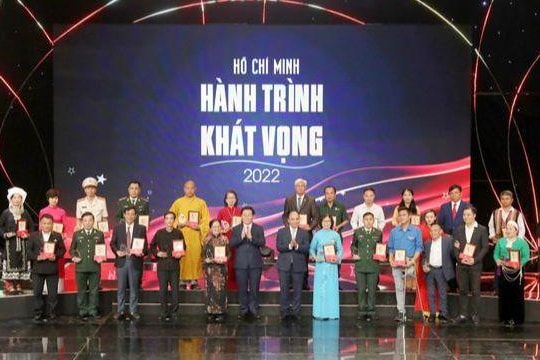 Nghệ An có 2 tổ chức, 6 cá nhân được tôn vinh trong chương trình 'Hồ Chí Minh - Hành trình Khát vọng'