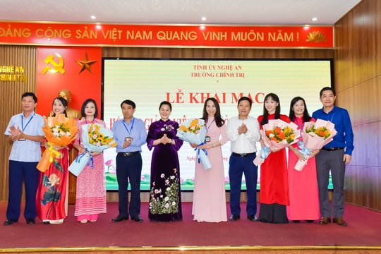 Khai mạc Hội thi giảng viên dạy lý luận chính trị giỏi năm 2022