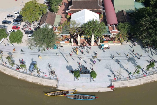 Nét mới trong không gian Lễ hội Đền Ông Hoàng Mười