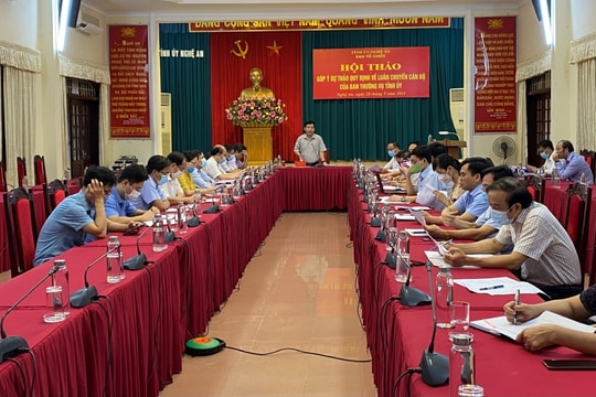 Ban Thường vụ Tỉnh ủy ban hành quy định mới về bổ nhiệm, giới thiệu cán bộ ứng cử 