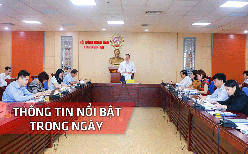 Nghệ An: Thông tin nổi bật ngày 6/11