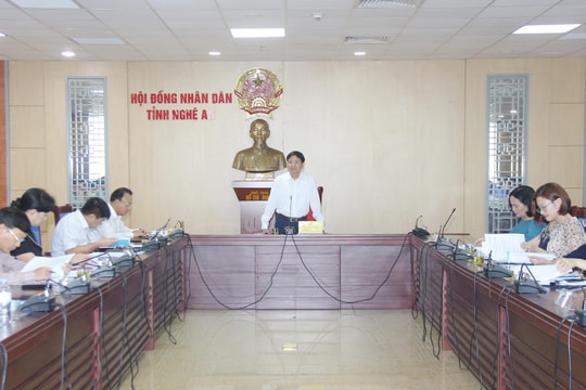 HĐND tỉnh thẩm tra dự thảo nghị quyết về chủ trương đầu tư dự án Khu lưu niệm Phan Bội Châu