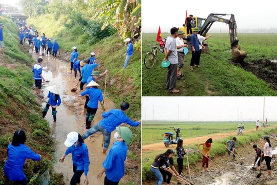 Nghệ An tập trung tu bổ công trình thủy lợi phục vụ sản xuất 
