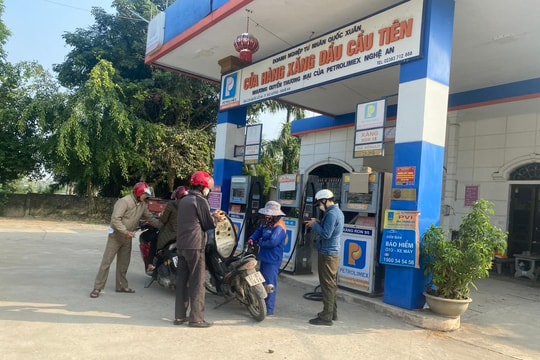 Nghệ An đảm bảo đủ nguồn cung xăng dầu