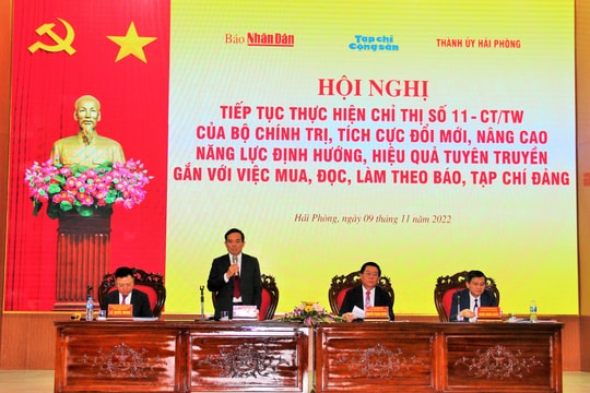 Tích cực đổi mới, nâng cao năng lực định hướng, hiệu quả tuyên truyền gắn với việc mua, đọc, làm theo báo, tạp chí của Đảng