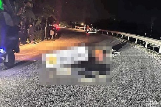 Tai nạn giao thông trên Quốc lộ, một người đàn ông tử vong