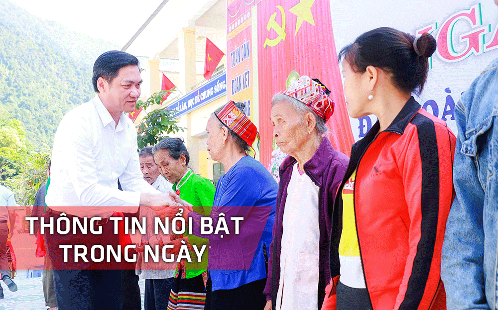Nghệ An: Thông tin nổi bật ngày 10/11