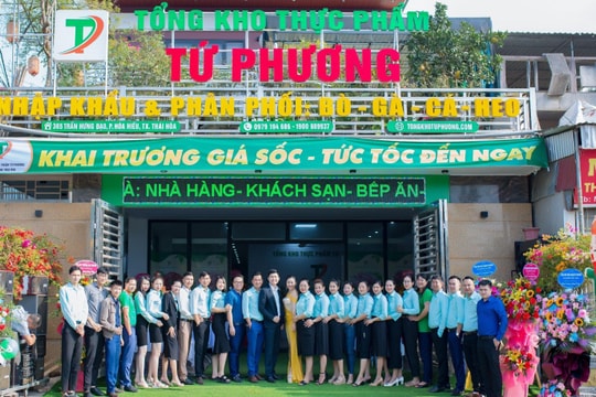 Công ty cổ phần Thực phẩm Tứ Phương khai trương Tổng kho thực phẩm chi nhánh thứ 5, tại thị xã Thái Hòa 