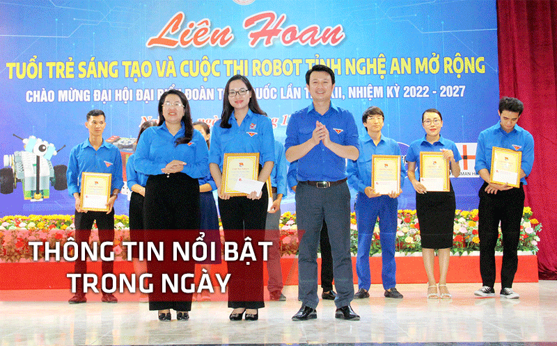 Nghệ An: Thông tin nổi bật ngày 13/11