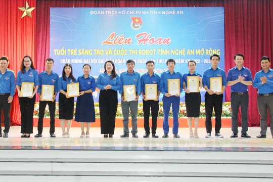 10 dự án đạt giải tại cuộc thi Ý tưởng, dự án khởi nghiệp thanh niên tỉnh Nghệ An năm 2022