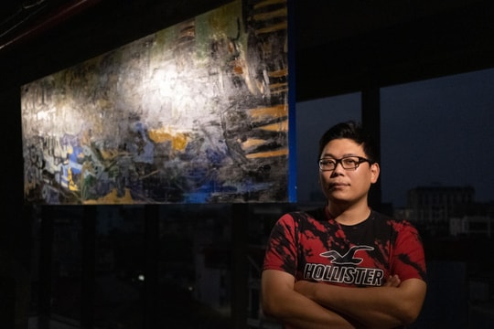 Họa sĩ Vũ Tuấn Việt: Hội họa giúp tôi biểu đạt với mọi người