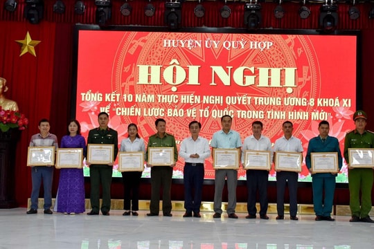 Quỳ Hợp tổng kết Nghị quyết về ‘Chiến lược bảo vệ Tổ quốc trong tình hình mới’