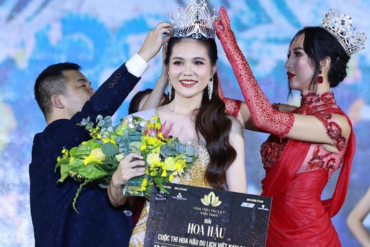 MC Kỳ Duyên VTVcab đăng quang Hoa hậu Du lịch Việt Nam 2022