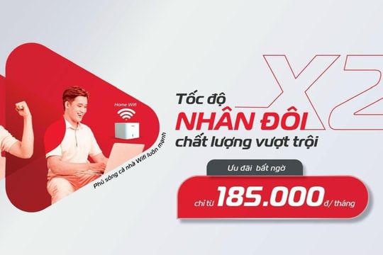 Viettel ra mắt dải gói cước FTTH mới nhân đôi tốc độ