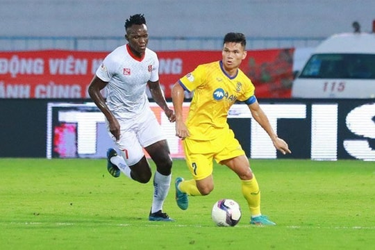 Sông Lam Nghệ An và những điểm yếu trước Câu lạc bộ Hải Phòng 