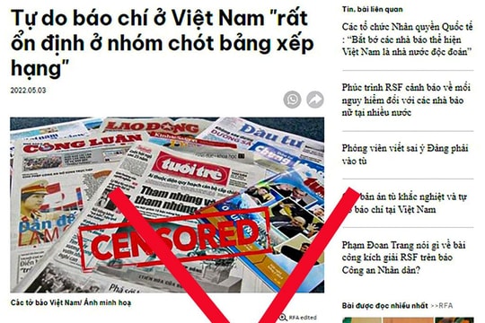 Những kẻ giở trò 'nghe hơi nồi chõ', xuyên tạc trắng trợn báo chí Việt Nam 