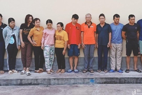 Nghệ An: Triệt xóa đường dây đánh bạc hơn 100 tỷ đồng qua mạng