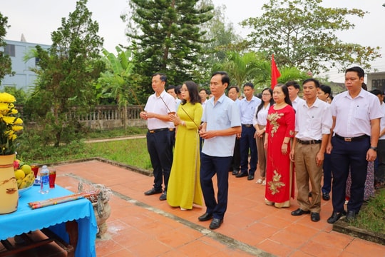 Kỷ niệm 194 năm sinh Nhà canh tân yêu nước Nguyễn Trường Tộ 