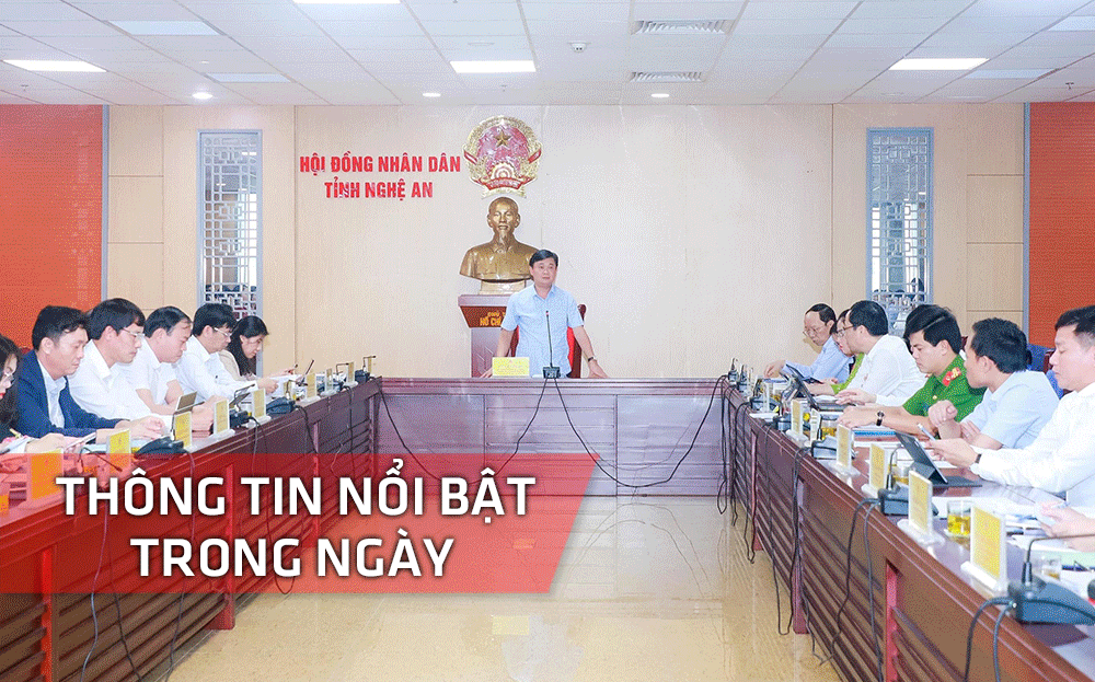 Nghệ An: Thông tin nổi bật ngày 24/11