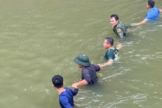 Tìm thấy thi thể người đàn ông mất tích khi đi bắt cá ở Hưng Nguyên