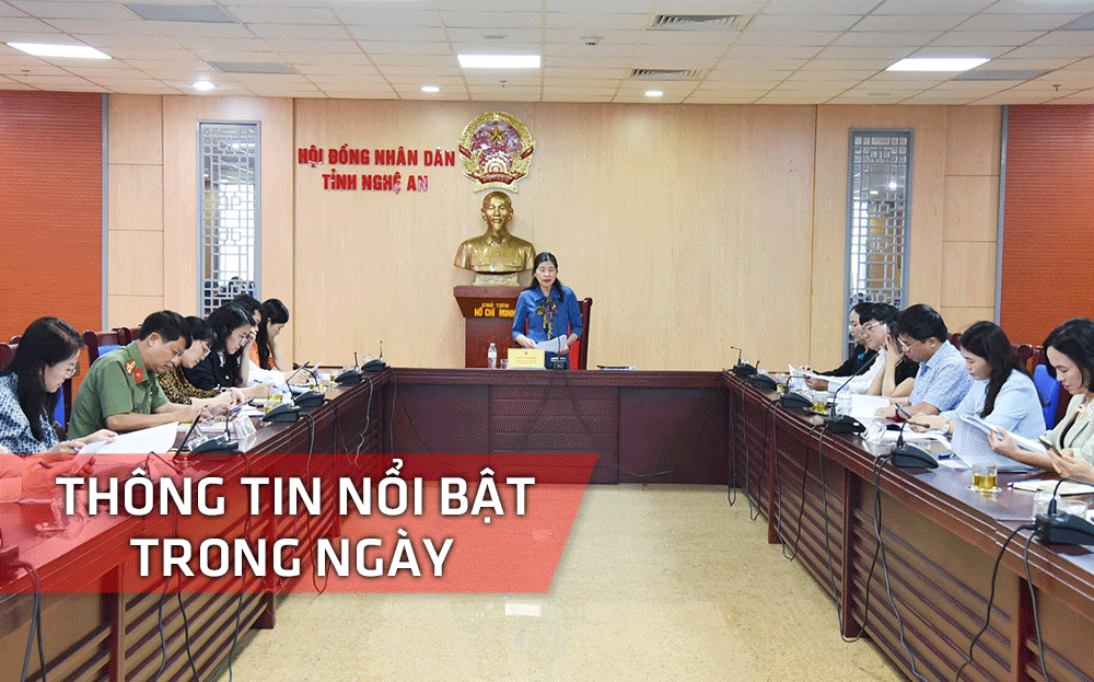 Nghệ An: Thông tin nổi bật ngày 25/11