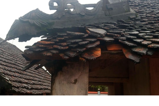 Di tích lịch sử ‘kêu cứu’ sau mưa lớn