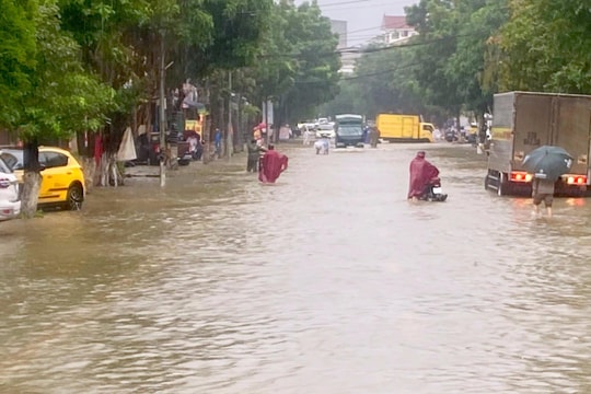 Nghệ An: Mưa lớn khiến 1 người chết, hơn 400ha rau màu bị ngập úng