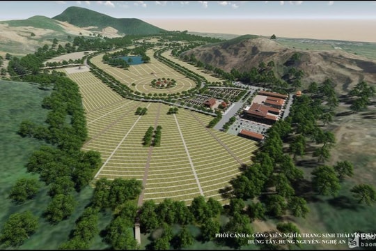 Nghệ An điều chỉnh quy hoạch chi tiết Công viên nghĩa trang sinh thái vĩnh hằng tại Hưng Nguyên
