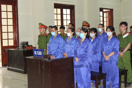 Xét xử 7 đối tượng chống người thi hành công vụ ở Nghi Thuận (Nghi Lộc)