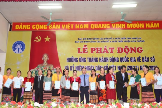 Nghệ An: Phát động hưởng ứng Tháng hành động Quốc gia về dân số
