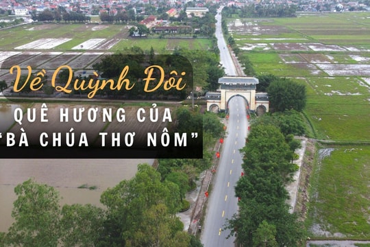 Quê hương của nữ thi sĩ đầu tiên Việt Nam được UNESCO vinh danh