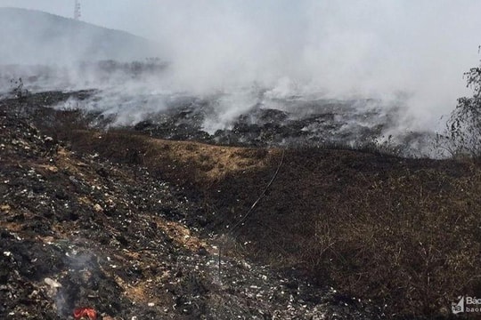 UBND tỉnh trả lời về phương án khắc phục ô nhiễm môi trường ở Khu liên hợp xử lý rác thải Nghi Yên