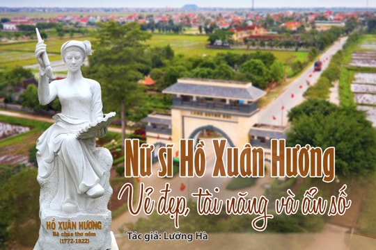 Tiếng Nghệ: Nữ sĩ Hồ Xuân Hương - Vẻ đẹp, tài năng và ẩn số