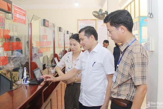 Nghệ An: Thành lập Hội đồng thẩm định kết quả tự đánh giá, xếp hạng công tác cải cách hành chính