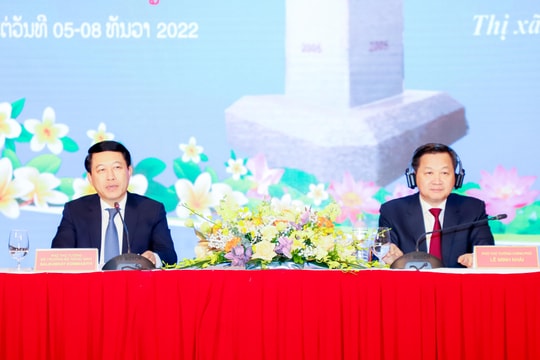 Tiếp tục bảo vệ, quản lý tốt đường biên giới giữa Việt Nam và Lào 