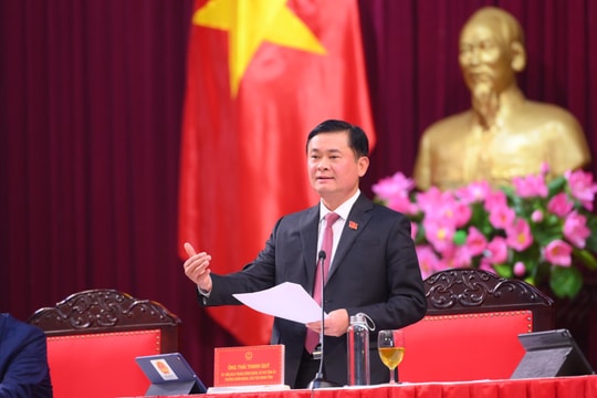 Bí thư Tỉnh ủy Thái Thanh Quý nêu 5 vấn đề liên quan đến công tác khắc phục hậu quả thiên tai và bảo đảm an toàn hồ, đập