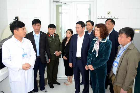 Thứ trưởng Bộ Y tế đánh giá cao công tác phòng chống AIDS, tệ nạn ma tuý của tỉnh Nghệ An 